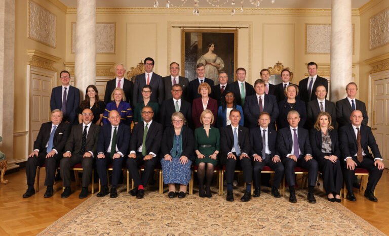 Prime Minister Liz Truss Political Cabinet Photo